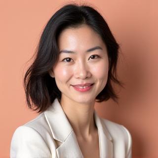 Hoshimaru Beautyの創設者である田中美智子のプロフェッショナルなポートレート